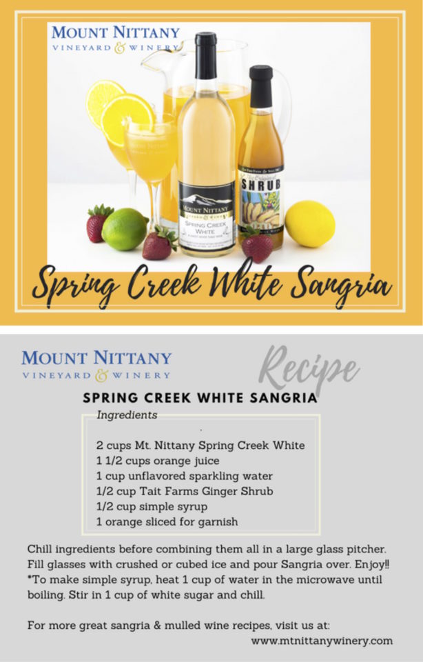 Spring Creek White Sangria